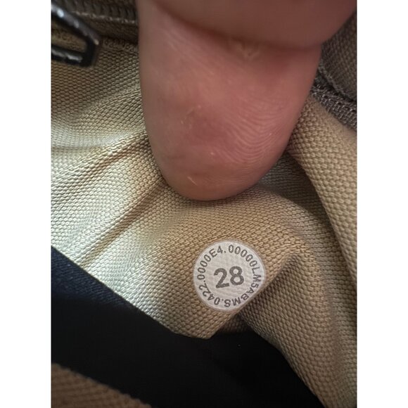 Lululemon ABC Pants Men's 28 Cream Tan Classic Fit Utilitech Straight Leg Chino - Picture 9 of 9